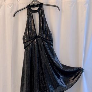 “Free People” brand, size 2 little black dress.